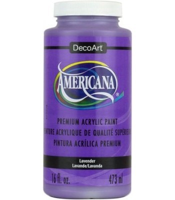 Americana Lavender Acrylic Craft Paint Extra Large 16oz